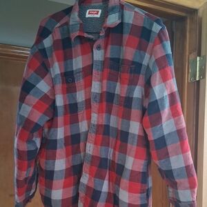 Wrangler Red and Blue Checkered Shirt